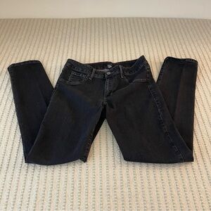 a.n.a Women's Straight Leg Black Jeans - Stretch - Size: 10